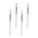 8 Pcs Lip Brush Eyeshadow Makeup Brush Silicone Lip Mask Brush Lipstick Brush Eyeshadow Applicator Makeup Lipstick Applicator Lipstick Lip Mask Applicator Lip Balm Applicator 11x0.8cmx2pcs Transparent colorx2pcs