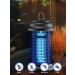 Outdoor Bug Zapper 1600V Electric Mosquito Zapper 19W Electronic Light Bulb Lamp for Outdoor and Indoor(Metal+Plastic) Metal Plastic - Buy Online on GoSupps.com
