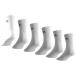 Adidas Unisex Cushioned Sportswear Crew Socks - 6 Pairs (Size 43-45) - Comfortable Black & White Socks for Every Athlete - Buy Online on GoSupps.com