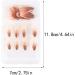 dijiusidy False Nail Perfect Matching Simple to Wear Fingernail Full Coverage Press Type Strong Viscosity Adjustable Paster Type 28 F741 Type 28 F741 - Buy Online on GoSupps.com