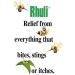 Rhuli Anti-Itch Gel - Analgesic Treatment for Sunburn, Mosquitos, Bug Bites, Poison Ivy & More - Cooling Relief for Topical Skin Use - 3 Oz Tube - Buy Online on GoSupps.com