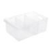 Mikikit Food Containers Food Plastic Kitchen Organizer Case Home Crisper Container Practical Egg Refrigerator Office