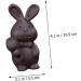 Alipis 2pcs Tea Pet Ornament Rabbit Purple Clay Ceramics - Buy Online on GoSupps.com