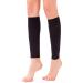 Keduoduo 1 pair of leg shin -socks Varicose veins calf sleeve compression support diaper -sailing massage devices for sports black