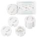 Fingertoys 30 pieces sockets child locking socket protection for sticking socket child locking baby lock socket socket protection