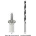 ARVALOLET Stainless Steel Adjustable Center Drill Bit for Woodworking and DIY Projects - Buy Online on GoSupps.com