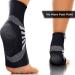 Nordic Lifting Ankle Compression Sleeves (1 Pair) - Injury Recovery & Prevention Support - Grey Medium - International Shipping Available - Buy Online on GoSupps.com