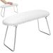 Waterproof Leather Hand Pillow Arm Rest Cushion Nail Art Wrist Support Pad Soft Washable Pillow Stand for Manicure White