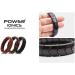 Power Ionics Black Tourmaline Mens Bracelet - Adjustable Stretch Wristband with Beads - Black/Dark Gray - Buy Online on GoSupps.com
