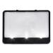 Tovmekdjn 1 PCS Candy AS-SEEN-ON-TV Full Page Book Magnifier and Light to See Pages 3X Bigger Optical Grade Anti- Black