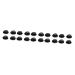 FRCOLOR 20 STK massage shampoo brush scabrubber dandruff remover scalp massager made of silicone hairbrush hair brushes shampoo brush for the scalp washer scalp massage
