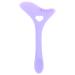 FOMIYES Applicateur De Bouclier De Mascara Bouclier De Cils En Silicone Pochoirs D'eyeliner Applicateur De Maquillage Pour Les Yeux Outils D'assistant De Maquillage Violet