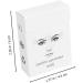 Hemoton 1Box Eyebrow Makeup Tool Eyebrow Ruler cosmetic Eyebrow Drawing Auxiliary Tool ink line 6x4.5cm White - Buy Online on GoSupps.com