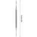 Syrisora Stainless Steel Double Head Ingrown Toe Ingrown Toenail File Nail Lifter Pedicure Tool - Buy Online on GoSupps.com