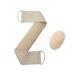 Loofah Sponge Exfoliating Body Scrubber for Women and Men 2 Pieces(Loofah Back Rubbing Strip + Oval Shower Rub) High Friction Exfoliation