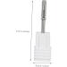 POPETPOP nail drill shank for nail salon nail shank nail drill part women manicure supplies manicure art drill shank nail art drill shank women's small metal nail Tungsten steel - Buy Online on GoSupps.com