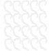Buy Besportble 60pc Ear Hook Holders & Tape | Extension Face Cover Accessories for Ear Protection - White Cable Buckles & S-Hooks - Buy Online on GoSupps.com