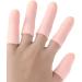 Gel Finger Cots - Finger Protector Sleeves for Trigger Finger Hand Eczema & Cracked Skin | Skin Tone Options Available - Shop Internationally - Buy Online on GoSupps.com