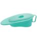 EXCEART Bedpan with Lid and Handle Women Men Elderly Bedpan for Bedridden Patient Hospital Home Green