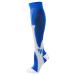 Zmerch running compression stockings stockings 20 30 mmHg for men and women sports socks for breastfeeding rugby marathon cycling football varicose veins (L-XL/01-blue) 01-Blue L-XL