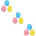 Fomiyes 9 Stk Hand Ball Handmill Ball Egg Balls Squeeze Hand Quotchball Finger Exercise Ball Yoga Ball Fingers Trocher Muscle Roll Balls Squeezing TPE Fitness