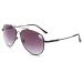 PLOPLO Bifocal+Unbreakable Frame Sunglasses With Readers Gradient Lens UV400 Reading Glasses Black Gray 2.5 x