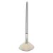Flat Face Mask Brush - DIY Fan Applicator with Transparent Handle for Powder Masks | Soft Foam Stirring Tool for Salons - Buy Online on GoSupps.com