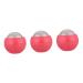 Beaupretty 3st hand massage ball trigger point tool Triggerpunkt MA face stuff face massage device hot cold massage roller ball for the household pink fitness stainless steel handbook roll