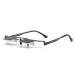 CHANGAR Lazy Glasses Prism Glasses for Watch TV Read or Browse Your Phone While Lying Down New Upgraded Lighter and Clearer Lazy Glasses Spectacles for Reducing Neck and Cervical Strain (Black)