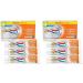 Extreme A'quafresh Clean Whitening Action Fluoride Toothpaste Fresh Mint Flavor (2 Pack) 5.6 oz 3 Count