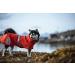 Hurtta Monsoon Eco Hundelegenmantel | Waterproof Dog Rain Jacket with Reflectors | 100% Recycled Material | Red 30cm - Buy Online on GoSupps.com