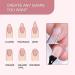 Nail Extension Fiberglass Kit | Builder Glue for Sturdy & Natural Nail Enhancement - Adjustable Size - Crack Resistant - Buy Online on GoSupps.com