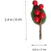 ABOOFAN 20 Pcs Christmas Decorations Christmas Tree Ornaments Berries Faux Plants Christmas Artificial Decor Christmas Tree Hanging Decor Party Decor Berry Flower Arrangement Foam Wrap - Buy Online on GoSupps.com