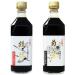 Japanese aritisan soy sauce Yamaroku Tsurubishio and Kikubishio 500ml for each bottle set of 2 different flavors