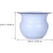 Chamber Pot Enamel Bedpan Urinal Bottle Urine Pots Potty Urinal Bucket Portable Spittoon for Kids Adults Home Camping Car Travel - Buy Online on GoSupps.com