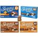 Skinny Cereal Bars Toffee Chocolate Orange Double Chocolate and Coconut and Dark Chocolate Whip with Kitchenfella Healthy Eating Guide