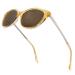Bifocal Sunglasses for Women Tinted Reading Sun Glasses with Built In Readers - Verona by VITENZI Gold 2.25 Diopters