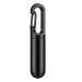 1 Pcs Waterproof Pill Holder Keychain Small Pocket Pill Box for Travel Purse Pocket Portable Pill Organizer(Black)