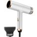 JYYBN Hair Dryer Powerful DC Motor 1400W Professional Hairdryer Negative Ionic Technology Hairdryer with 3 Heat Settings and Cool Shot Button Low Noise Blow Dryer Concentrator for Home and Salon Black
