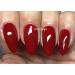 Bluesky Nail Gel Polish DARK RED READY TO PARTY RED UV LED Soak Off - Buy Online on GoSupps.com