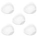 Voarge 5pcs Pacifier Case Pacifier Storage Box Transparent Pacifier Case Storage Box for Baby Pacifiers