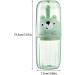AuclopVZZ Toothbrushes & Toothpaste Cups - Large Capacity Removable Portable & Durable | Eco-Friendly Green Bear Design - Buy Online on GoSupps.com