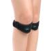 TYNOR Patellar Tendon Support Strap 2 Pack Adjustable Neoprene Knee Band With Gel Pad Patella Stabilizing Knee Brace For Men Women Tendonitis Running Hiking Basketball Jumpers Tennis Black One Size