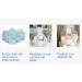 Buy BebeDeParis Original Gifts for Babies | Nicky Teething Ring & Personalized Blanket Muslin Bear 6-12 Months (Gray) - International Shipping Available - Buy Online on GoSupps.com