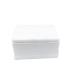 100pcs Makeup Remover Pads Cosmetic Cotton Thin Cotton Pads Nail Polish White Boxed