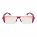 SWIDEN Progressive Multifocal Reading Glasses for Men Women Frameless Presbyopic Glasses Blue Light Blocking Readers 2.5X Carmine