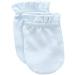 Cotton Baby Scratch Mittens - 5 Pairs for Newborn Boys and Girls (0-6 Months) - Blue - Buy Online on GoSupps.com