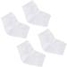 minkissy Socks Pairs Heel Socks Heel Sleeves Protectors Gel Heel Sleeves feet Repair Socks Heel Protector Socks feet Cracked Socks Gel Foot Socks Ankle Socks White Anti-Crack and wo Men - Buy Online on GoSupps.com