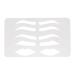 YUYTE Eyebrow Lip Stencil Eyebrow Lip Stencil Beginner Reusable Makeup Eyebrow Lip Template Microblading Supplies for Men Women Fits Eyebrow and Lip Shape for Easy Positione