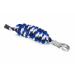 Connection trick for horses and ponies start hard pp rope 2m with classic carabiner hook and panic (royal blue/marine/white panic) royal blue/marine/white panic hooks
